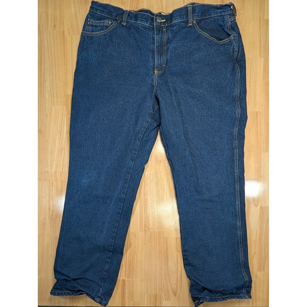 RedHead Flannel Lined Jeans Men‎ 44x34 Blue Denim Bass Pro Shops